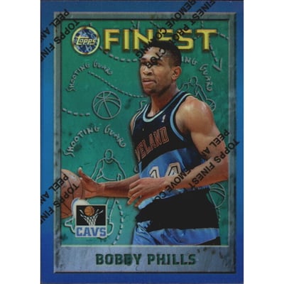1995-96 Finest Refractors #198 Bobby Phills