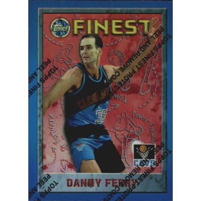 1995-96 Finest Refractors #225 Danny Ferry