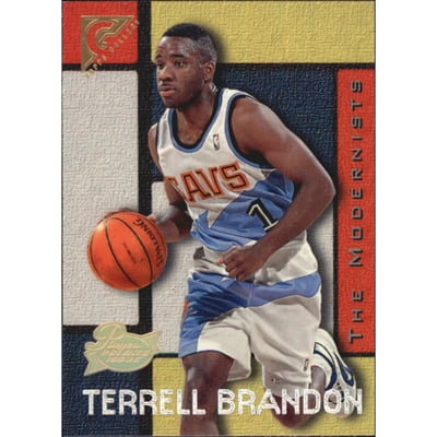 1995-96 Topps Gallery Player's Private Issue #29 Terrell Brandon