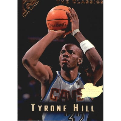 1995-96 Topps Gallery Player's Private Issue #63 Tyrone Hill