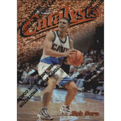 1997-98 Finest Refractors #16 Bob Sura B