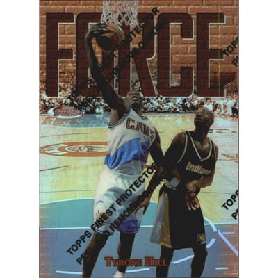 1997-98 Finest Refractors #71 Tyrone Hill B