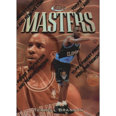 1997-98 Finest Refractors #84 Terrell Brandon B