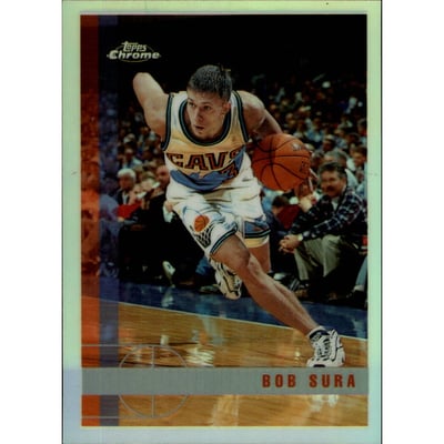 1997-98 Topps Chrome Refractors #112 Bob Sura