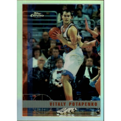 1997-98 Topps Chrome Refractors #96 Vitaly Potapenko