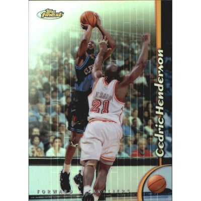 1998-99 Finest No Protectors Refractors #44 Cedric Henderson