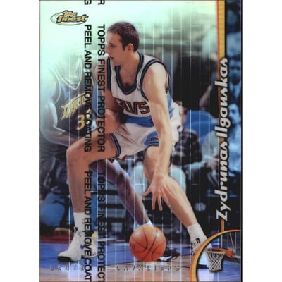 1998-99 Finest Refractors #164 Zydrunas Ilgauskas