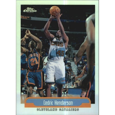 1999-00 Topps Chrome Refractors #102 Cedric Henderson
