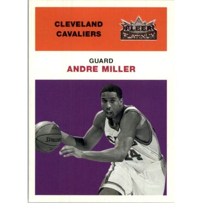 2001-02 Fleer Platinum Anniversary Edition #4 Andre Miller