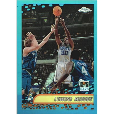 2001-02 Topps Chrome Refractors #128 Lamond Murray