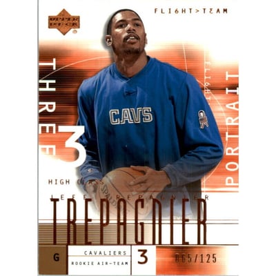 2001-02 Upper Deck Flight Team Copper #105 Jeff Trepagnier