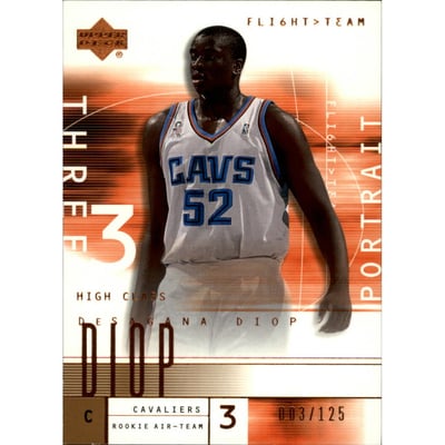 2001-02 Upper Deck Flight Team Copper #97 DeSagana Diop