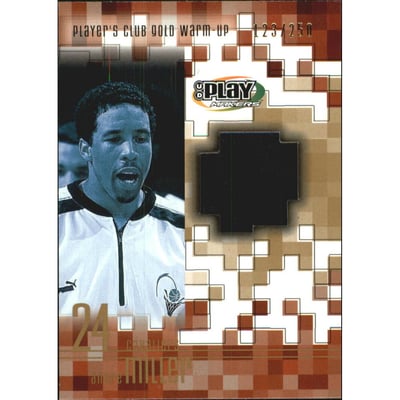 2001-02 Upper Deck Playmakers PC Warm Up Gold #AMGW Andre Miller