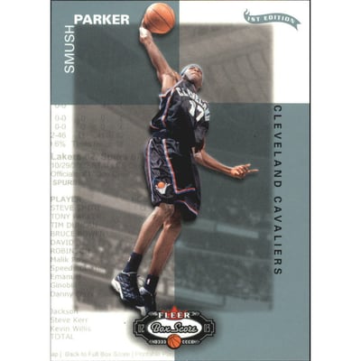 2002-03 Fleer Box Score First Edition #166 Smush Parker RS