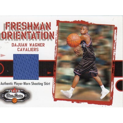 2002-03 Fleer Box Score Freshman Orientation #FO9 DaJuan Wagner Shirt