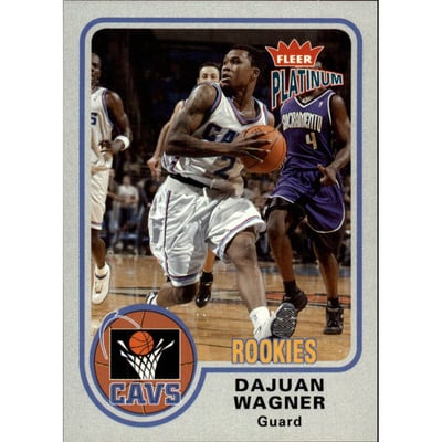 2002-03 Fleer Platinum Finish #179 DaJuan Wagner