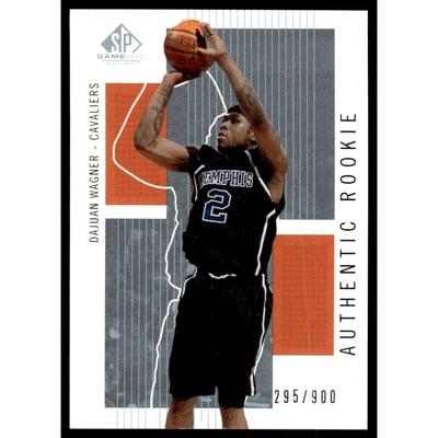 2002-03 SP Game Used #106 DaJuan Wagner RC