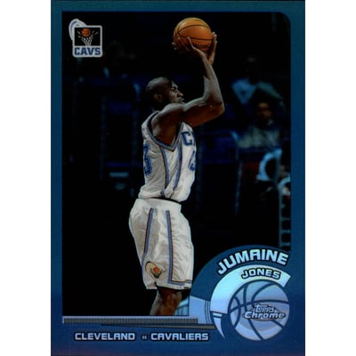 2002-03 Topps Chrome Refractors #17 Jumaine Jones