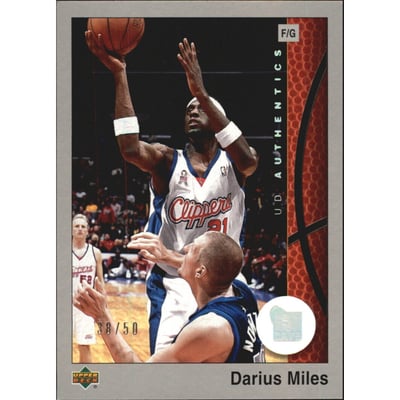 2002-03 UD Authentics Rainbow #11 Darius Miles
