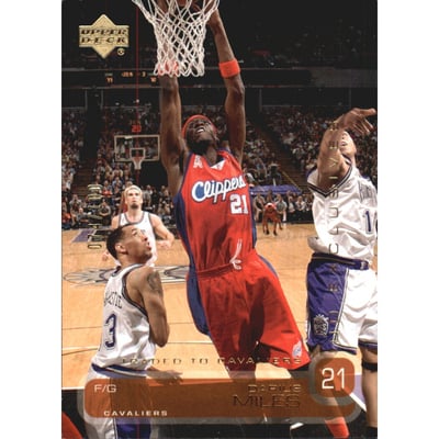 2002-03 Upper Deck Exclusives #21 Darius Miles