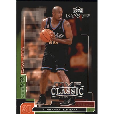 2002-03 Upper Deck MVP Classic Black #28 Lamond Murray