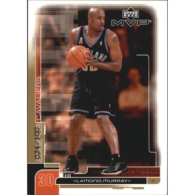 2002-03 Upper Deck MVP Gold #28 Lamond Murray