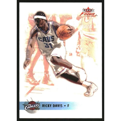 2003-04 Fleer Focus Numbers Century #74 Ricky Davis