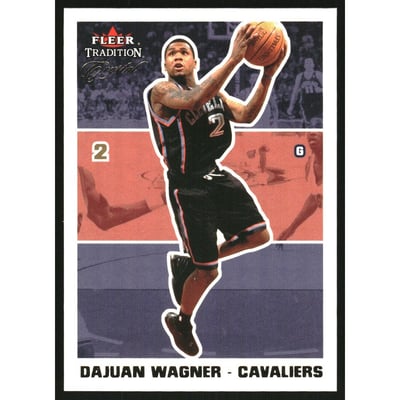 2003-04 Fleer Tradition Crystal #79 Dajuan Wagner