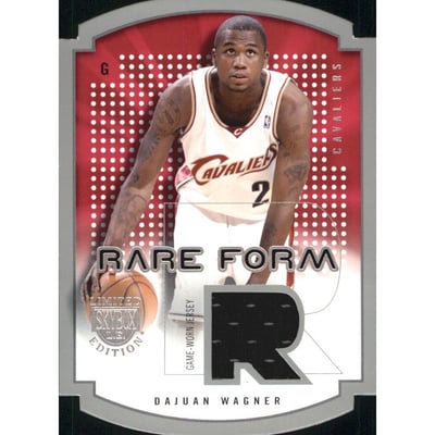 2003-04 SkyBox LE Rare Form Game-Used 50 #RFDW Dajuan Wagner