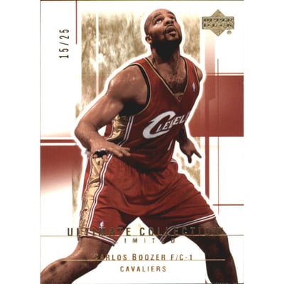 2003-04 Ultimate Collection Limited #15 Carlos Boozer