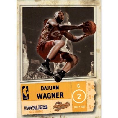2004-05 Fleer Authentix Parallel 50 #79 Dajuan Wagner