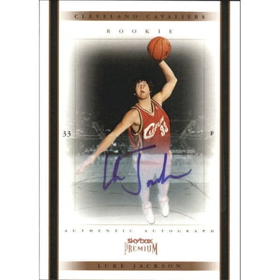 2004-05 SkyBox Premium Autographs #85 Luke Jackson