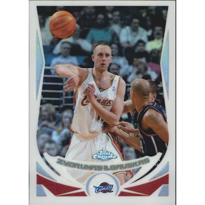 2004-05 Topps Chrome Refractors #39 Zydrunas Ilgauskas