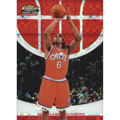 2005-06 Finest X-Fractors Red #164 Shannon Brown