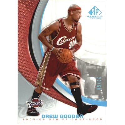 2005-06 SP Game Used 50 #18 Drew Gooden
