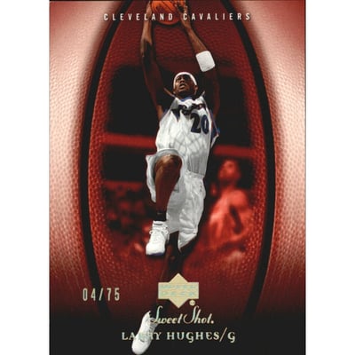 2005-06 Sweet Shot Spectrum #19 Larry Hughes