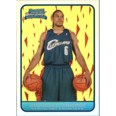 2006-07 Bowman Chrome Refractors #134 Shannon Brown