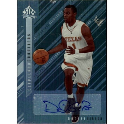 2006-07 Reflections Signature Silver #DG Daniel Gibson
