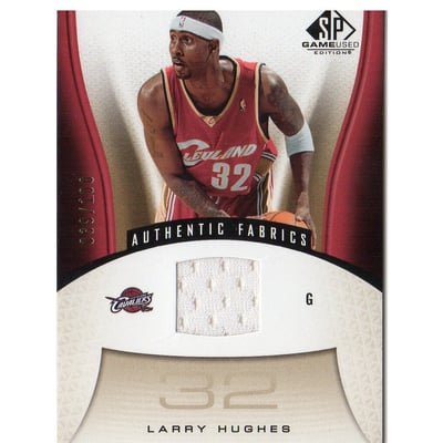 2006-07 SP Game Used Gold #114 Larry Hughes JSY