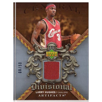 2007-08 Artifacts Divisional Artifacts Blue #DALH Larry Hughes