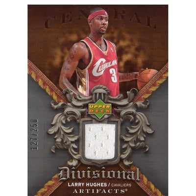 2007-08 Artifacts Divisional Artifacts #DALH Larry Hughes