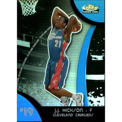 2007-08 Finest Refractors Blue #119 J.J. Hickson