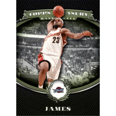 2008-09 Topps Treasury #9 LeBron James