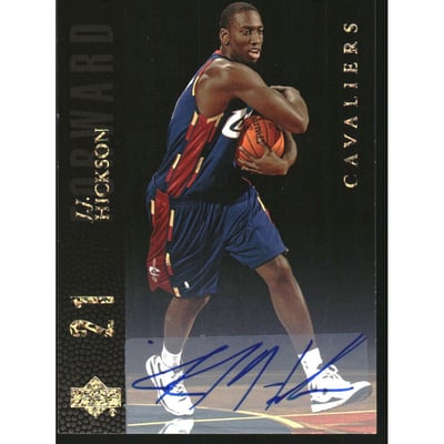 2008-09 Upper Deck Lineage SE Die Cut Autographs #218 J.J. Hickson