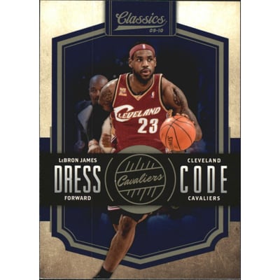 2009-10 Classics Dress Code #18 LeBron James