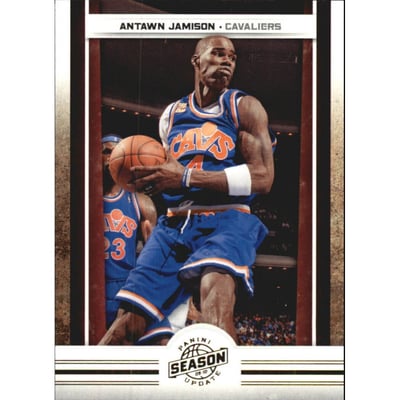 2009-10 Panini Season Update Gold #81 Antawn Jamison