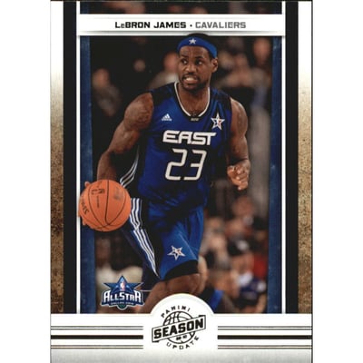 2009-10 Panini Season Update #181 LeBron James AS
