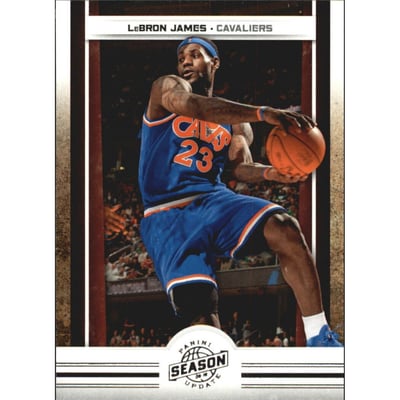 2009-10 Panini Season Update #82 LeBron James