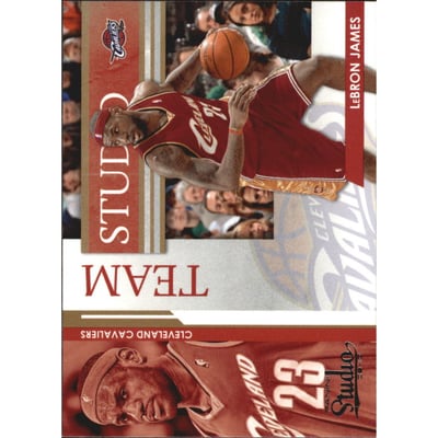 2009-10 Studio Team Studio #6 LeBron James/Shaquille O'Neal