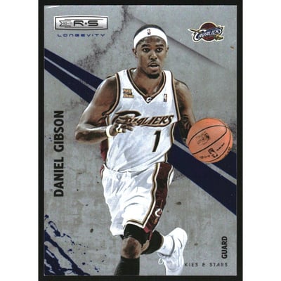 2010-11 Rookies and Stars Longevity Sapphire #23 Daniel Gibson